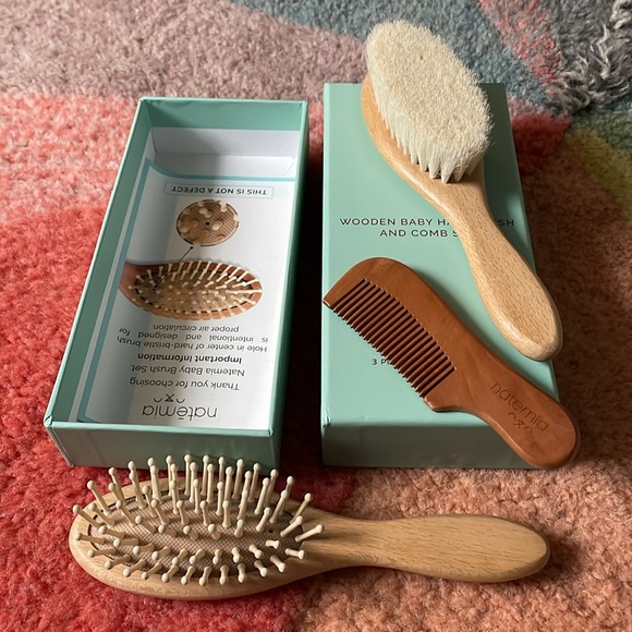Natēmia Baby Hairbrush Set - Picture 3 of 3